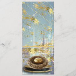  Luxury Foil Easter Menu Card メニュー