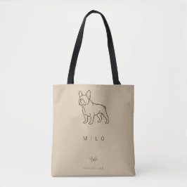 Luxury French Bulldog Tote Bag | Personalized Pet  トートバッグ