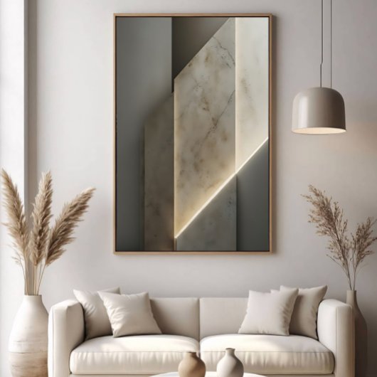 Luxury Geometric Texture キャンバスプリント