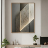 Luxury Geometric Texture ポスター