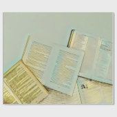 Luxury gifts for book lovers ラッピングペーパー (フラット)