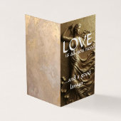 Luxury Gilded Zenith Lawyer Book Fold Business 名刺 (外部)