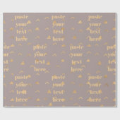 Luxury glitter abstract ラッピングペーパー (フラット)