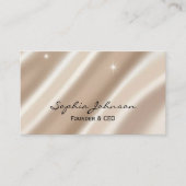 Luxury Glitter Business Card – Modern and Stylish  名刺 (正面)