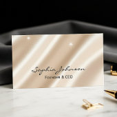 Luxury Glitter Business Card – Modern and Stylish  名刺
