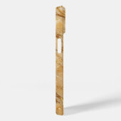 Luxury Gold and Beige Marble iPhone Case Case-Mate iPhoneケース (裏面 / 右)