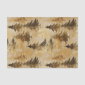 Luxury Gold & Bronze Metallic Christmas Tree  薄葉紙 (正面)