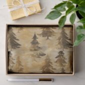 Luxury Gold & Bronze Metallic Christmas Tree  薄葉紙 (ギフト)