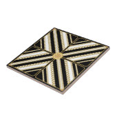 Luxury Gold Chain and Pearl Elegant Baroque design タイル (側面)