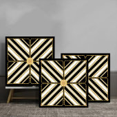 Luxury Gold Chain and Pearl Elegant Baroque design タイル