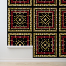 Luxury Gold Chain Baroque Elegant Vintage Design 壁紙