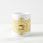 Luxury Gold Coffee Mug: Royal Ornamentation コーヒーマグカップ (中央)