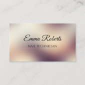 Luxury Gold Elegant Business Card | Modern Minimal 名刺 (正面)
