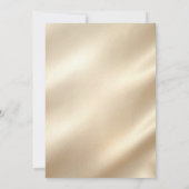 Luxury Gold Glitter Bachelorette Party 招待状 (裏面)