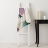 Luxury Gold Glitter Marble Pattern シェルパブランケット (インサイチュ)