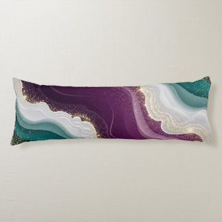 Luxury Gold Glitter Marble Pattern ボディピロー