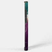 Luxury Gold Glitter Marble Pattern Samsung Galaxyケース (右側面)