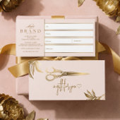 Luxury Gold Hair Studio Gift Certificate Gift Card
