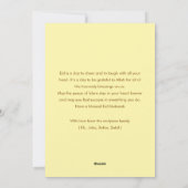 Luxury Gold Marble Line Art Mosque Eid Mubarak シーズンカード (裏面)