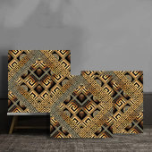 Luxury Gold Meander Geometric タイル