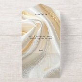 Luxury Gold Minimalist IFoil All in One Invitation オールインワン招待状 (外側)