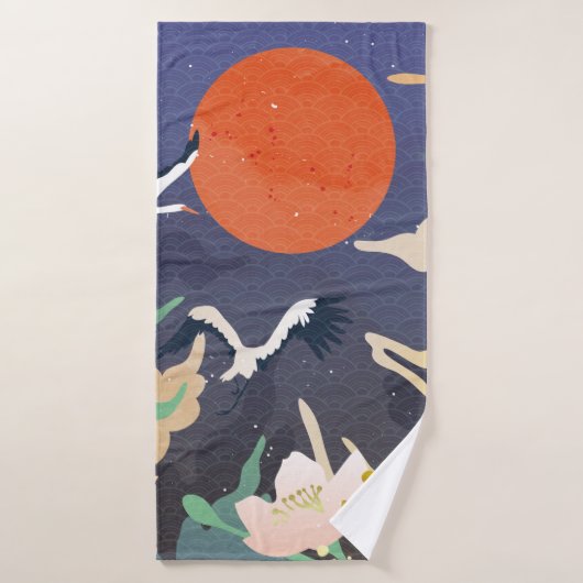 Luxury gold oriental style background. Chinese and バスタオル (バスタオル)