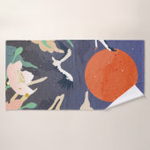 Luxury gold oriental style background. Chinese and バスタオル (バスタオル)