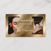 Luxury Gold Professional Laser Specialist Photos 名刺 (正面)