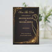 Luxury Gold Tulip Sparkle セーブザデート (スタンド正面)