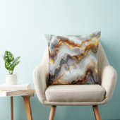 Luxury Gold Vein Marble Pillow クッション (椅子)