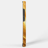 Luxury Gold Wave Phone Case Samsung Galaxyケース (右側面)