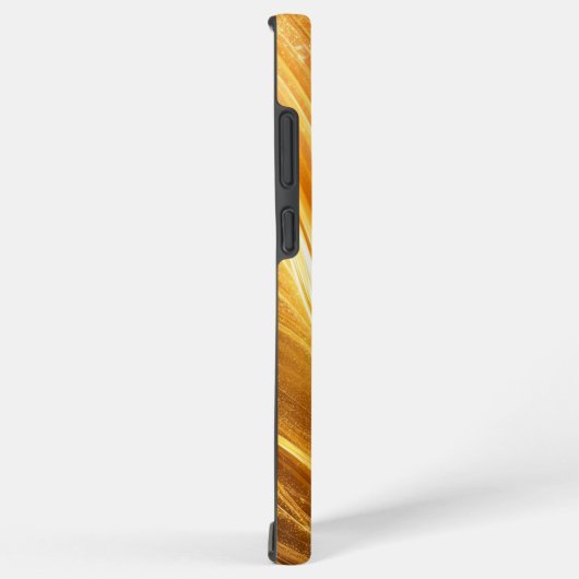 Luxury Gold Wave Phone Case Samsung Galaxyケース (右側面)