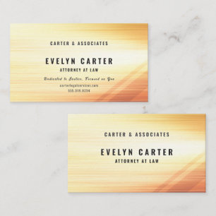 Luxury Gold Woodgrain Attorney Law Firm-type2 名刺