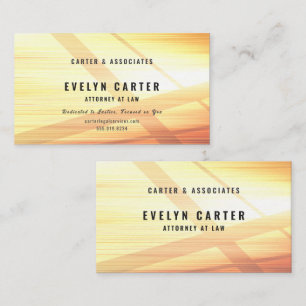 Luxury Gold Woodgrain Attorney Law Firm-type4  名刺