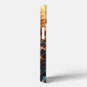 Luxury Golden Geometric Phone Case - Glowing Low Case-Mate iPhoneケース (裏面 / 右)