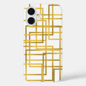 Luxury Golden geometric phone case | iphone case Case-Mate iPhoneケース (裏面)