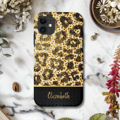 Luxury Golden Leopard Print – Stylish,Elegant  Case-Mate iPhoneケース