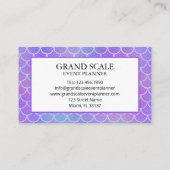 Luxury Grand Scale Event 名刺 (裏面)