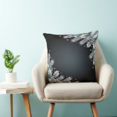 Luxury Holiday Pillow – Snowflake Design クッション (椅子)