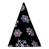 Luxury Holographic Snowflake Christmas Collection パーティーハット (右)