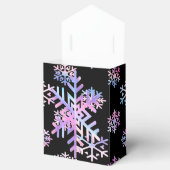 Luxury Holographic Snowflake Christmas Collection  フェイバーボックス (オープン)