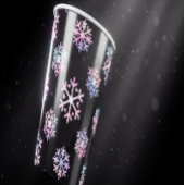 Luxury Holographic Snowflake Christmas Collection  紙コップ
