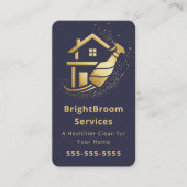 Luxury House Cleaning Residential Cleaning Company 名刺 (正面)