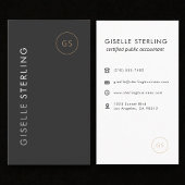 Luxury Income Tax Preparer CPA Accountant 名刺