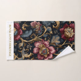 Luxury Indian Floral Bath Towel Set Vintage Royal バスタオルセット