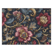 Luxury Indian Floral Tablecloth Vintage Royal テーブルクロス (正面(横))