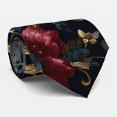 Luxury Indian Floral Vintage Royal ネクタイ (ロール)