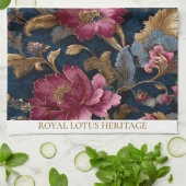Luxury Indian Vintage Royal キッチンタオル (折り畳み)