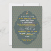 Luxury Indian Wedding Invitation Card 招待状 (正面)