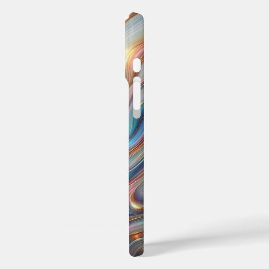 Luxury Iridescent Rainbow Agate Phone Case - Magic Case-Mate iPhoneケース (裏面 / 左)